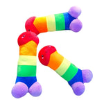 Kinky Pleasure - T203 - Plush Penis Rainbow Pride
