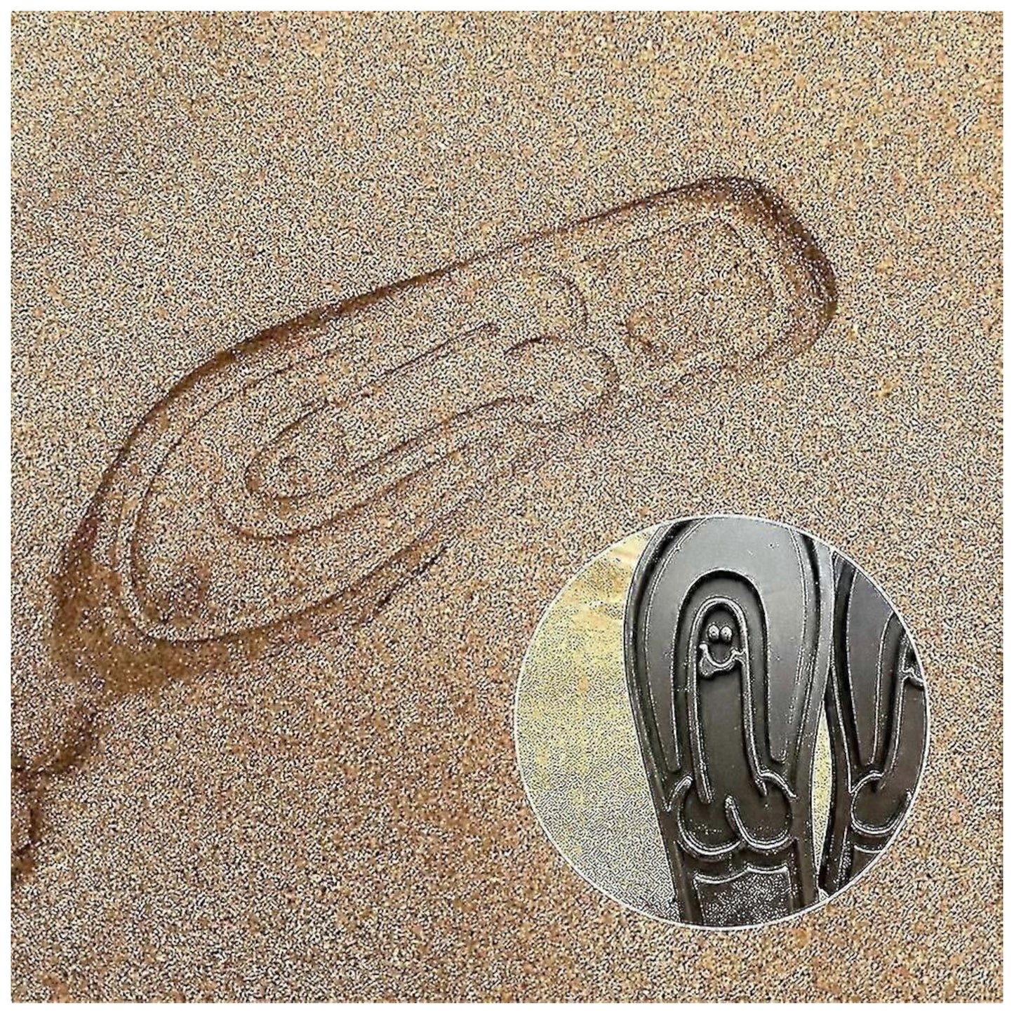 Kinky Pleasure - T235 - Penis Flip Flops - All Sizes