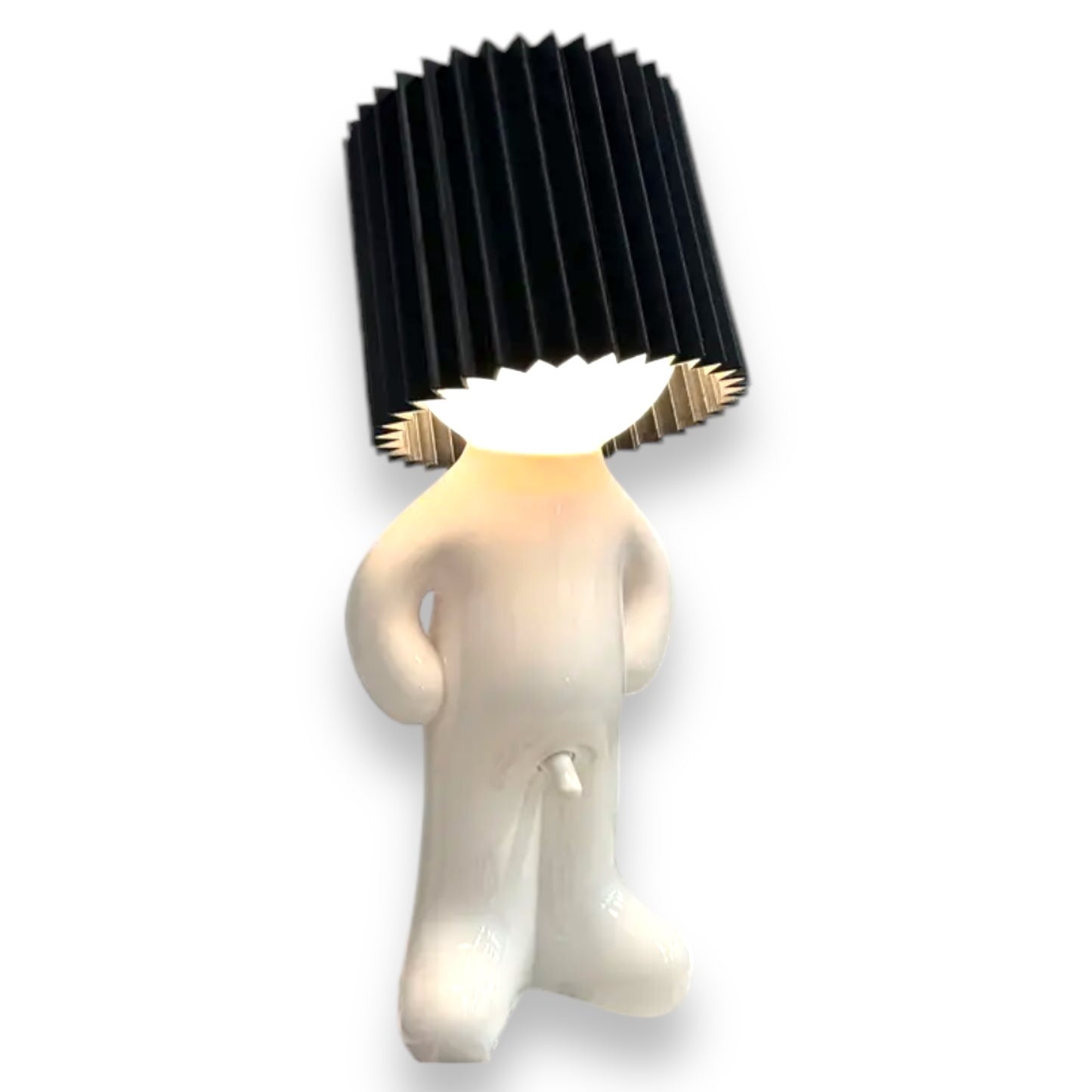 Kinky Pleasure - T121 - Fun Table Lamp White With Penis As Light Switch