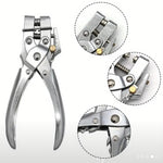Kinky Pleasure - T122 - Enkle Hole Perforator With Rings incl Gold, Zilver, Bronze