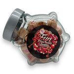 Kinky Pleasure - KP023 - Keychain Sex Dice In Glass Jar 48 Pieces