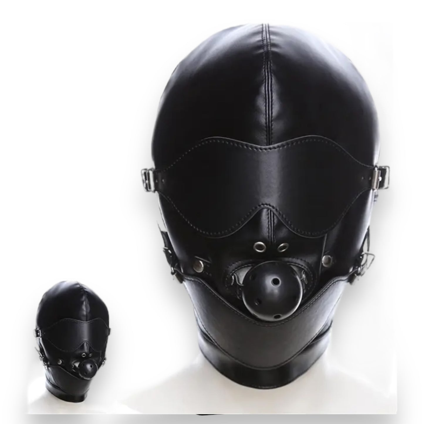 Kinky Pleasure - T154 - Extreme BDSM Bondage Mask - Elegant Cosplay & Sensual Accessory