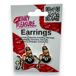 Kinky Pleasure - T108 - Earrings - Sexy With BlackBal8