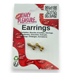 Kinky Pleasure - T109 - Earrings - Penis Suck Me! Fuck Me! - 3 Colours