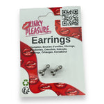 Kinky Pleasure - T109 - Earrings - Penis Suck Me! Fuck Me! - 3 Colours
