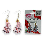 Kinky Pleasure - T106 - Earrings - Card Lady