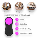 Kinky Pleasure - AX107 - Fuck Machine with Crystal Dildo Attachment - Remote Control - Includes 2 Attachments