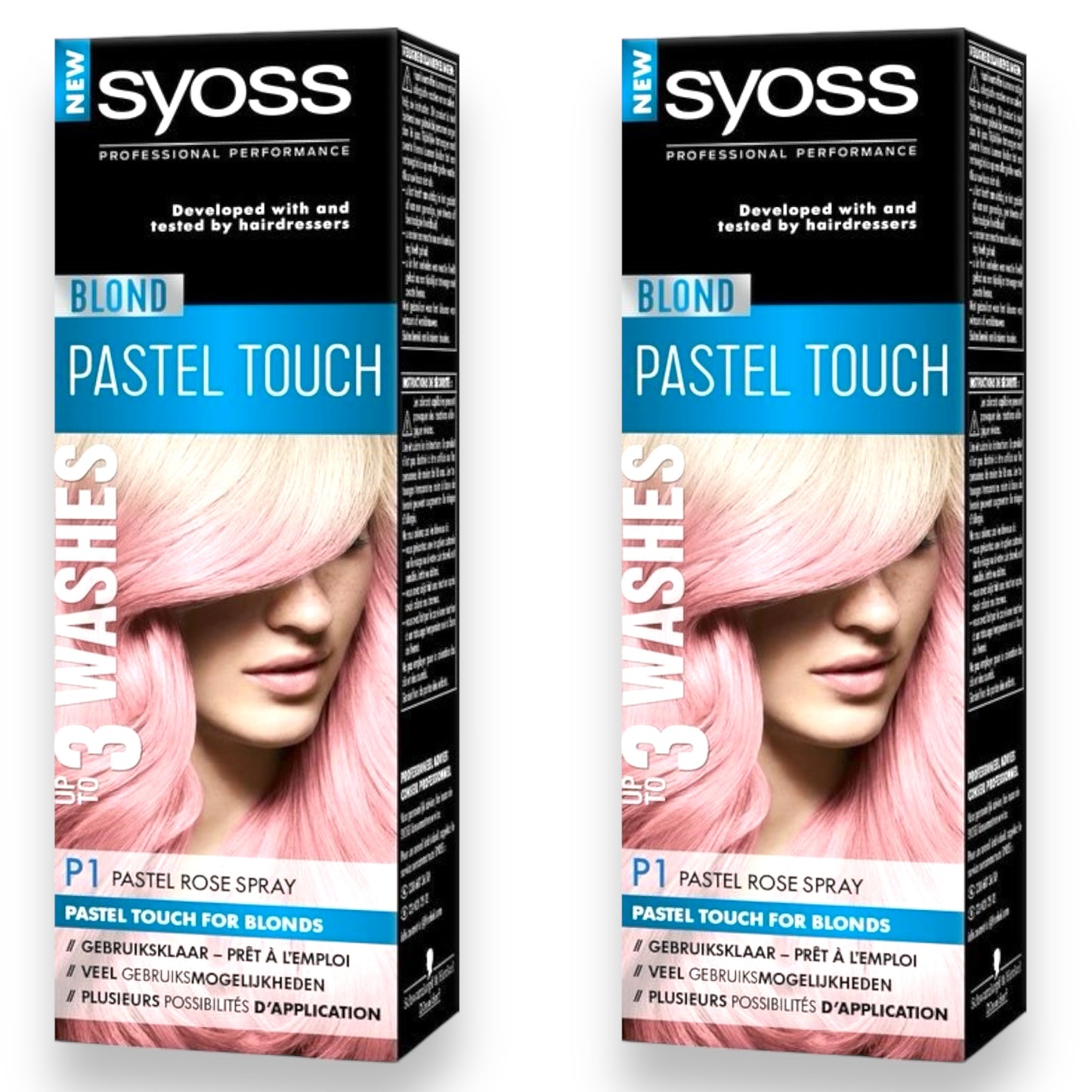 Kinky Pleasure - BT001 - Syoss - P1 - Pastel Touch Rose Blond Spray - 125ml