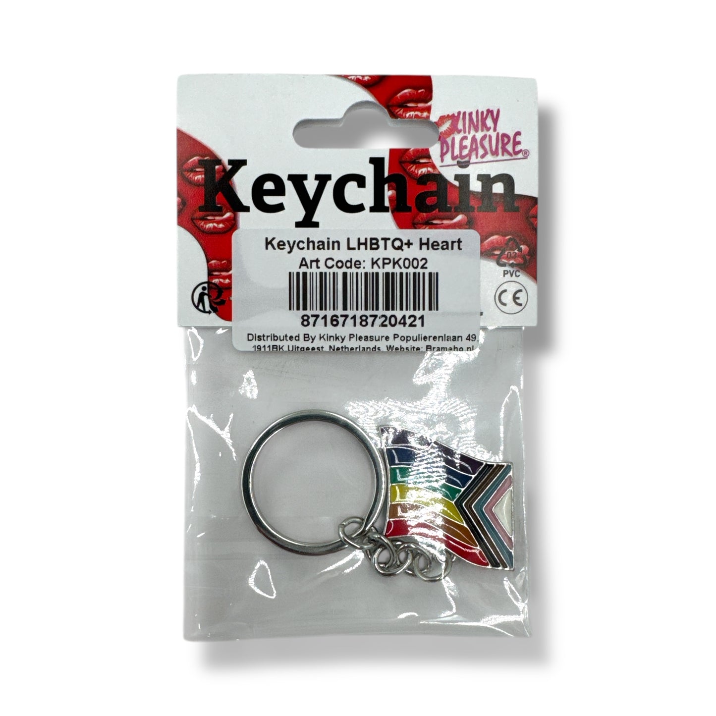 Kinky Pleasure - KPK002 - Keychain LHBTQ+ Flag