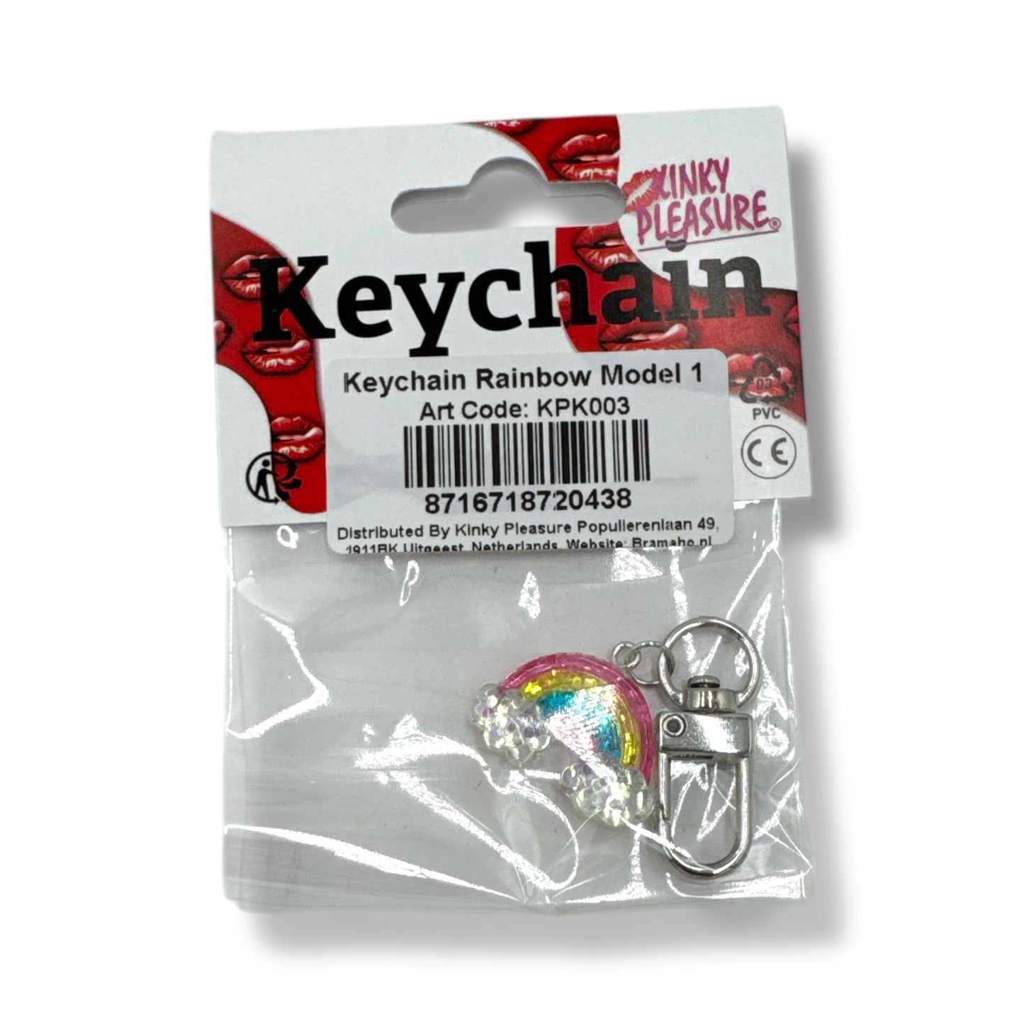 Kinky Pleasure - KPK003 - Keychain - Rainbow - Model 01