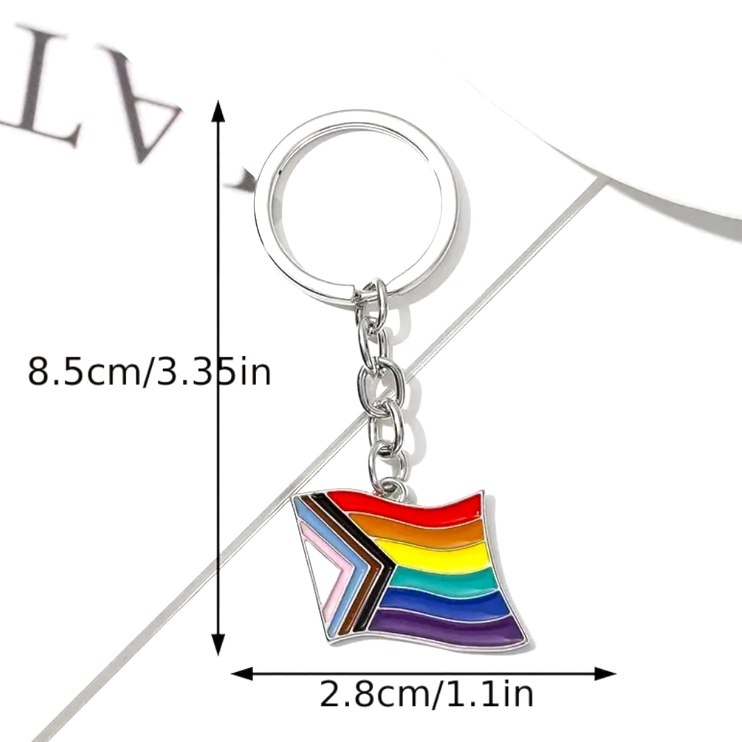 Kinky Pleasure - KPK002 - Keychain LHBTQ+ Flag