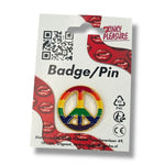 Kinky Pleasure - KPB061 - Badge / Pin - Hippie Sing