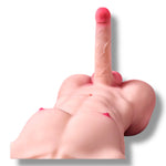 Kinky Pleasure - KPB001 - Mega Body's - Man - White - 8 kg - 50 x 24 cm - 19.6' x 9.4 inch