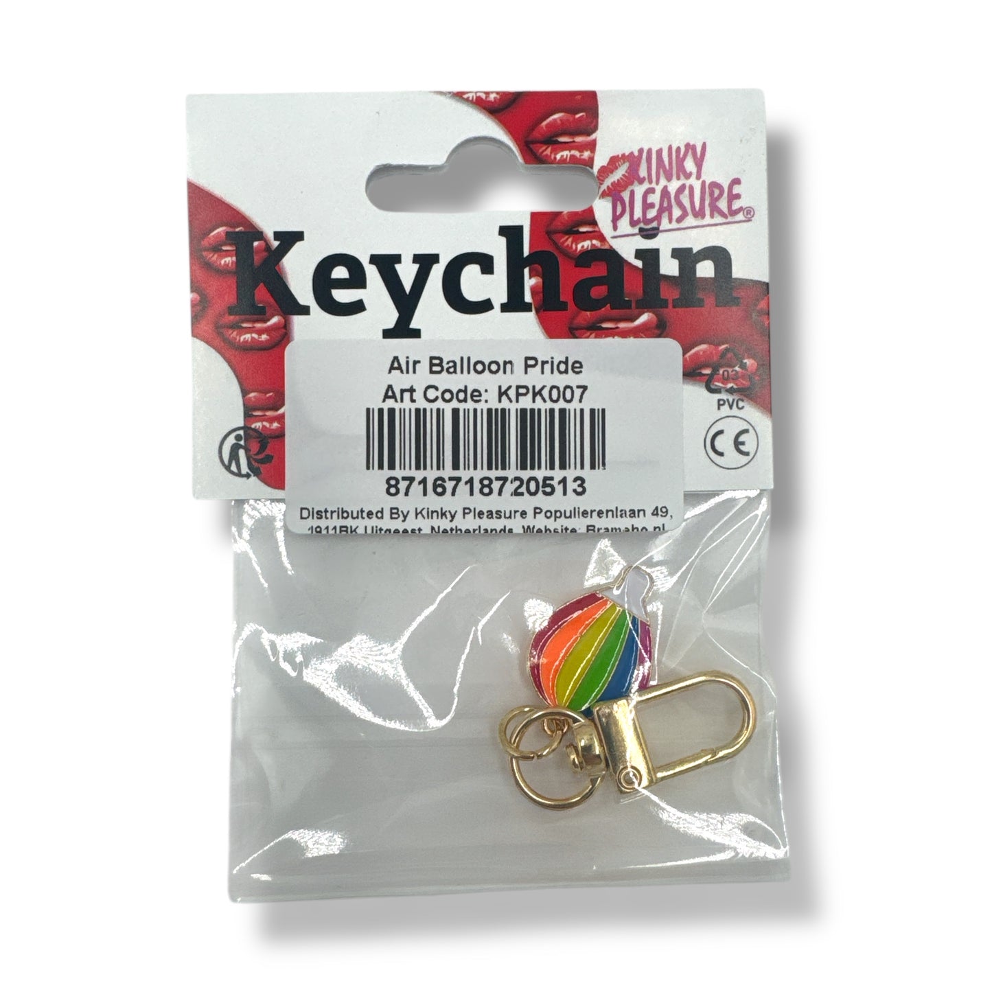 Kinky Pleasure - KPK007 - Keychain - Air Balloon Pride