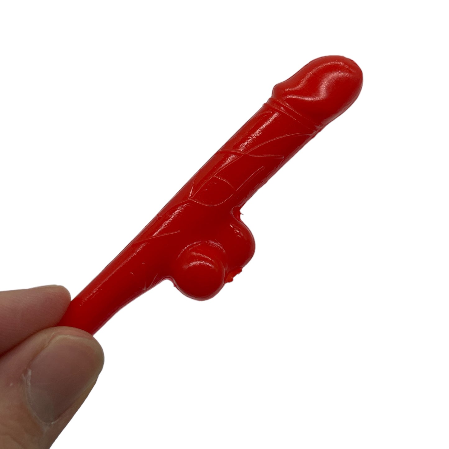Kinky Pleasure - KP007 - Penis Straws - 10pcs - Red - New Package