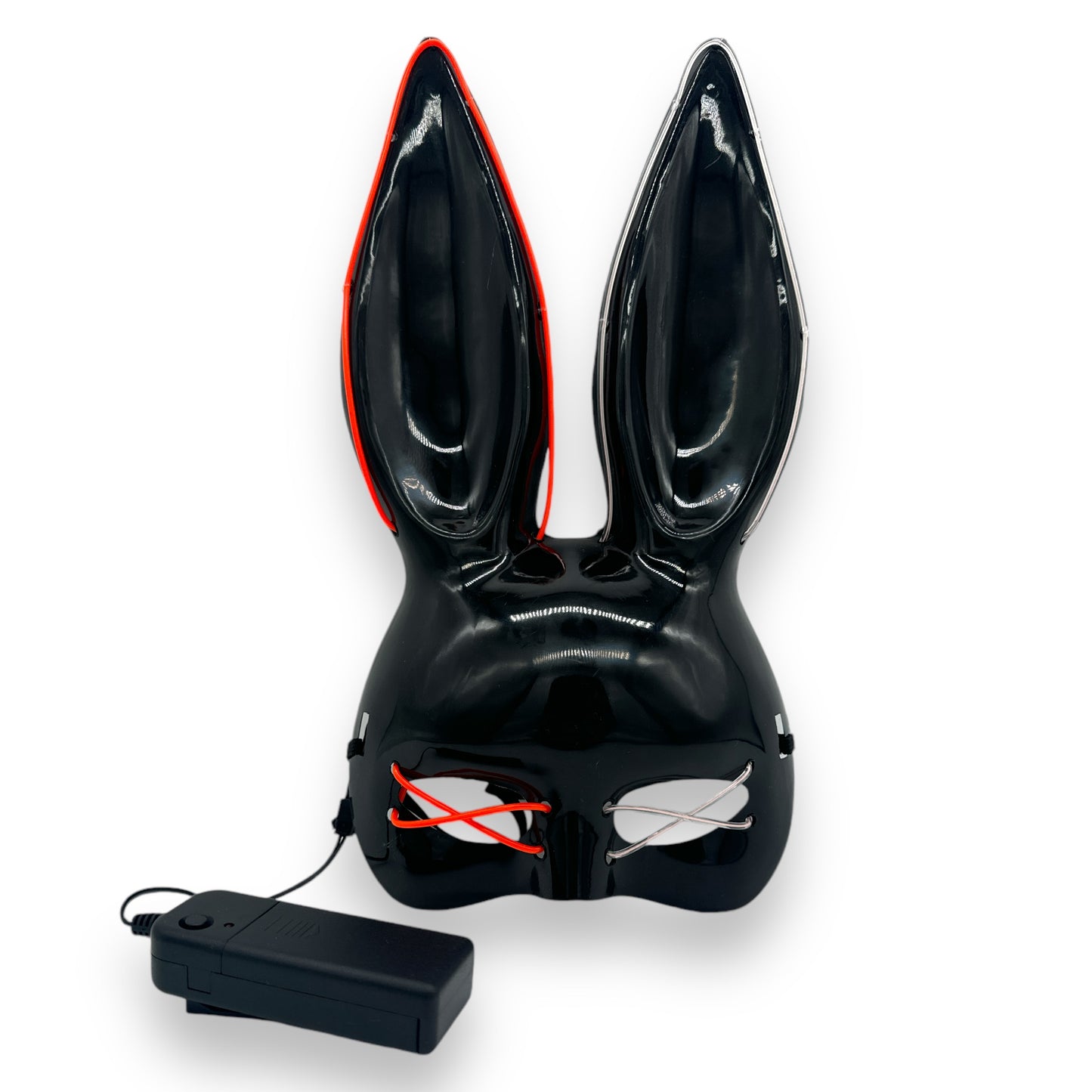 Kinky Pleasure - KP002 - Bunny Mask Deluxe - With Lights - 4 Colours