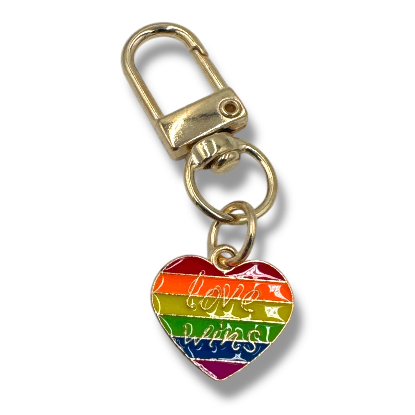 Kinky Pleasure - KPK010 - Keychain - Heart Love Wins