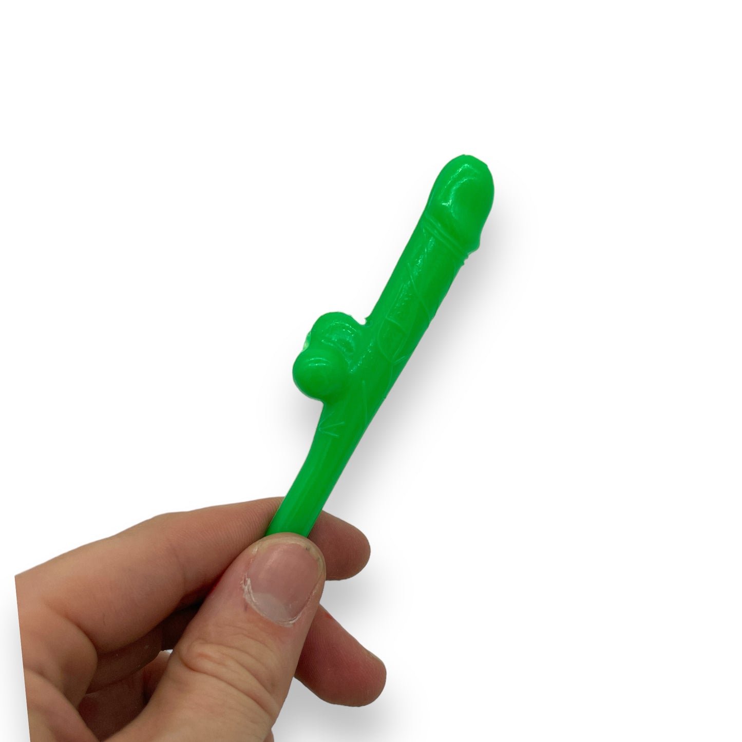 Kinky Pleasure - KP007 - Penis Straws - 10pcs - Green - New Package