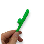 Kinky Pleasure - KP007 - Penis Straws - 10pcs - Green - New Package