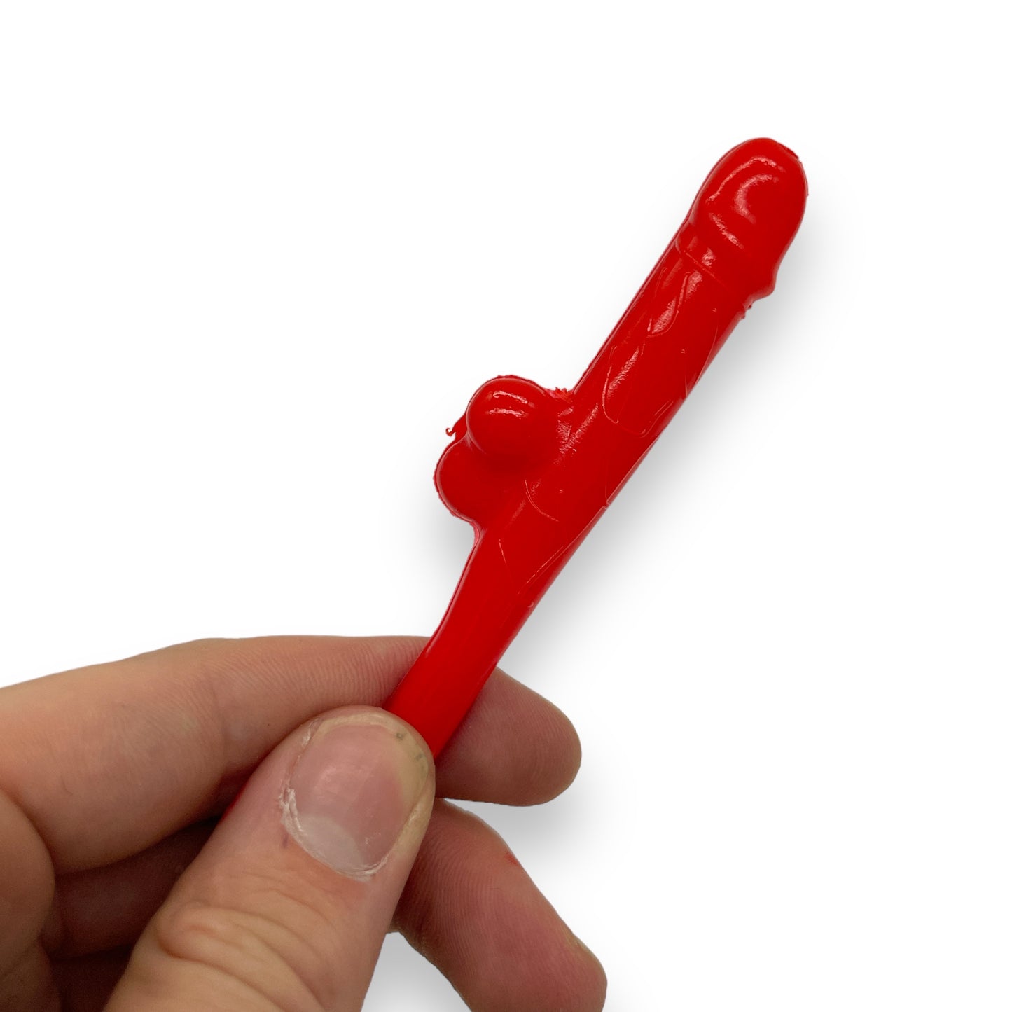 Kinky Pleasure - KP007 - Penis Straws - 10pcs - Red - New Package