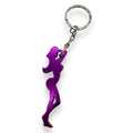 Kinky Pleasure - KPK038 - Keychain - Bottle Opener - Sexy Body Woman - Purple