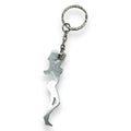 Kinky Pleasure - KPK036 - Keychain - Bottle Opener - Sexy Body Woman - Silver