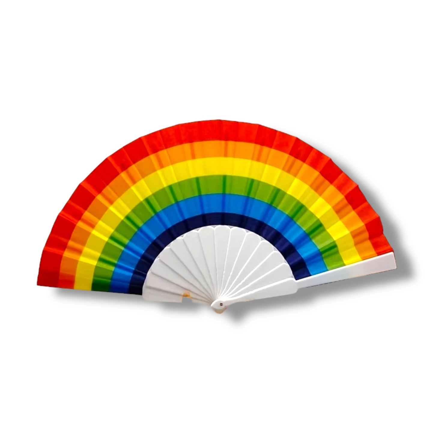 Kinky Pleasure - T075 - Pride Rainbow Hand Fan - 3 Colours