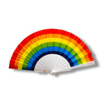 Kinky Pleasure - T075 - Pride Rainbow Hand Fan - 3 Colours