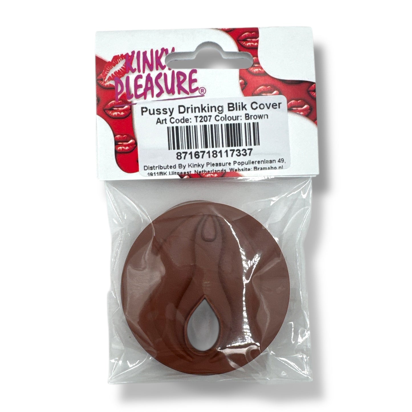 Kinky Pleasure - T207 - Pussy Drinking Blik Cover - 2 Colours