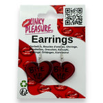 Kinky Pleasure - S040 - Earrings - Heart Bite Me!