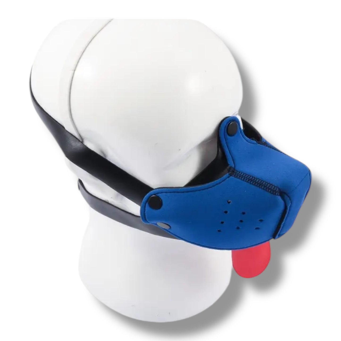 Kinky Pleasure – KPPP001 – Puppy Play Dog Mask – Smaller Size – Blue Edition
