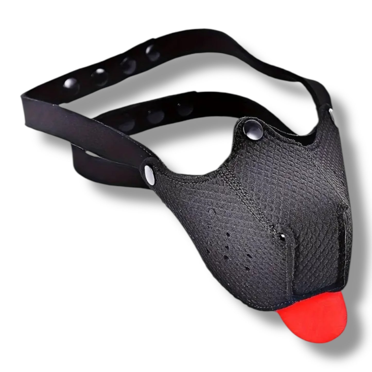 Kinky Pleasure – KPPP003 – Puppy Play Dog Mask – Smaller Size – Black Edition