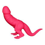 XXLTOYS - T186 - DINO - Realistic Dino Desing - Pink - Lengte 24cm x 8cm - Dia Head 4,8cm - Insert Length: 12cm