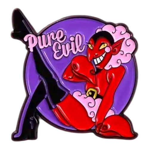 Kinky Pleasure - KPB056 - Badge / Pin - Pure Evil