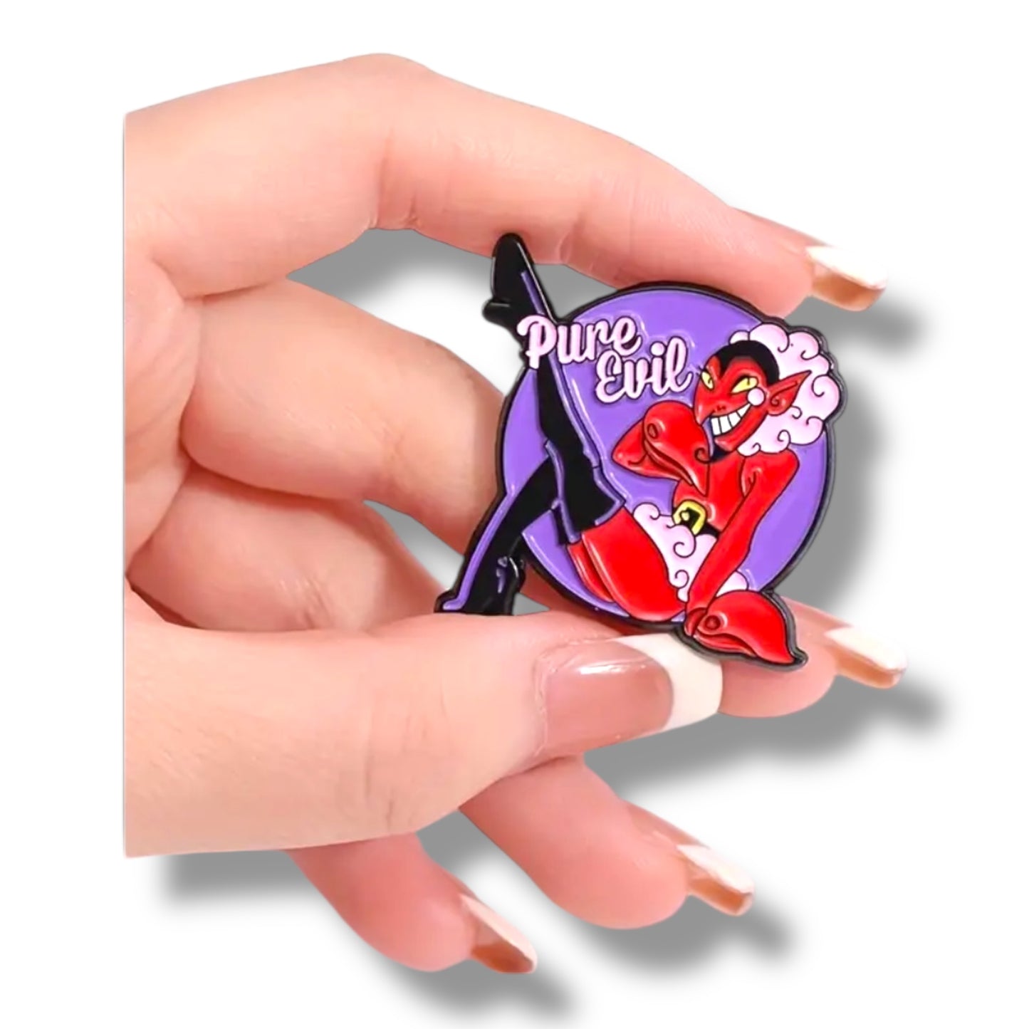 Kinky Pleasure - KPB056 - Badge / Pin - Pure Evil