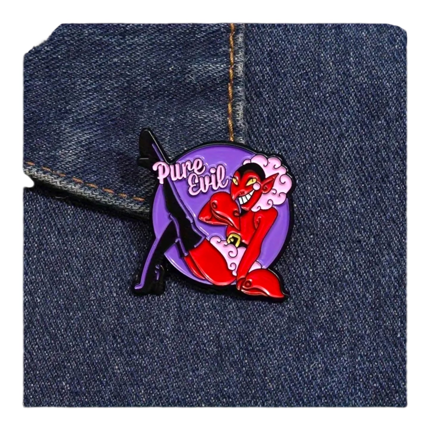 Kinky Pleasure - KPB056 - Badge / Pin - Pure Evil