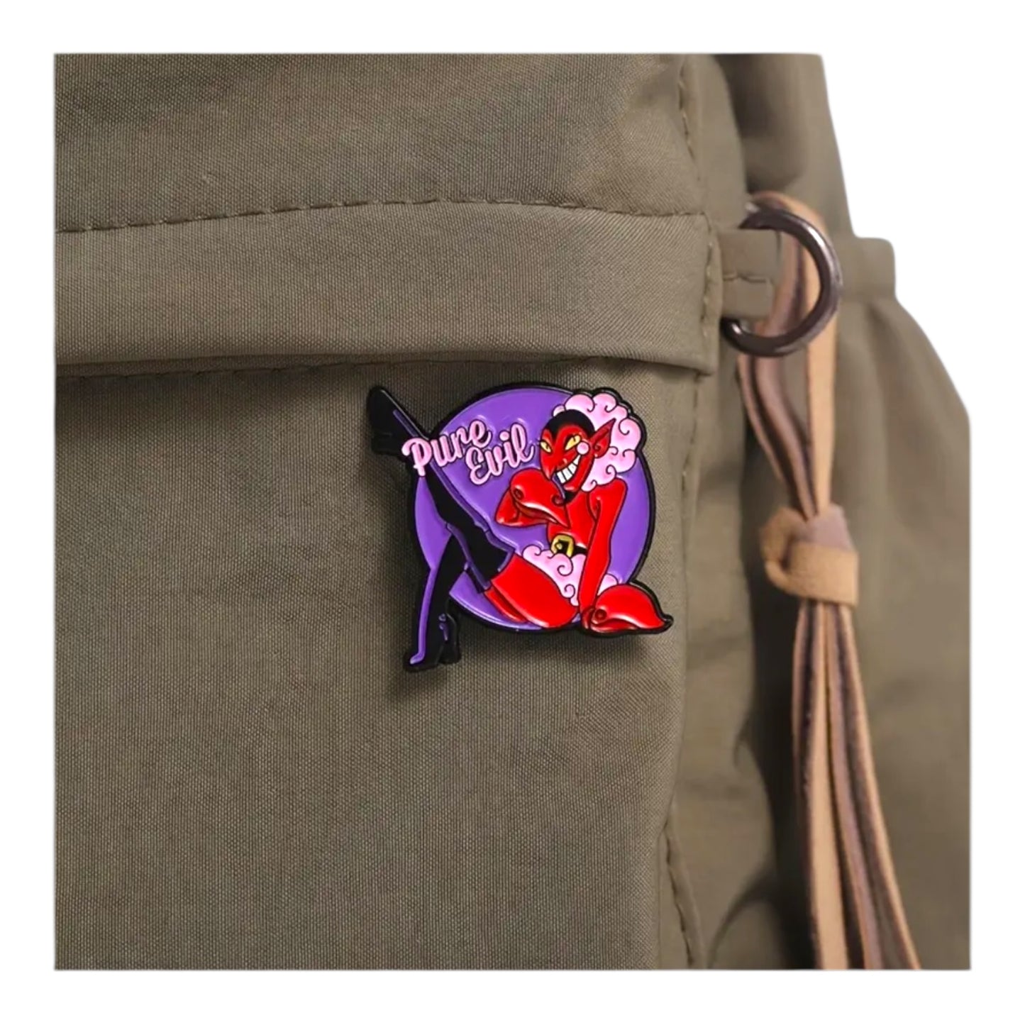 Kinky Pleasure - KPB056 - Badge / Pin - Pure Evil