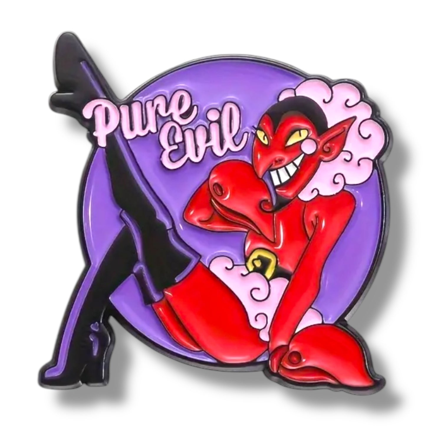 Kinky Pleasure - KPB056 - Badge / Pin - Pure Evil