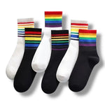 Kinky Pleasure - T210 - Socks Rainbow – 6 Pair