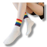 Kinky Pleasure - T210 - Socks Rainbow – 6 Pair