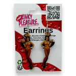 Kinky Pleasure - S032 - Earrings - Sexy Beer Chick