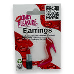 Kinky Pleasure - S036 - Earrings - Heels And Lipstick XL