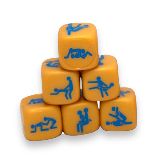 Kinky Pleasure - DS032 - Sex Dice - Gold Kamasutra Edition for Gay Couples Man