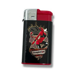 Kinky Pleasure - MK026 - TURBO Lighters Sexy Lady's Devil Style - Display 30 Pieces