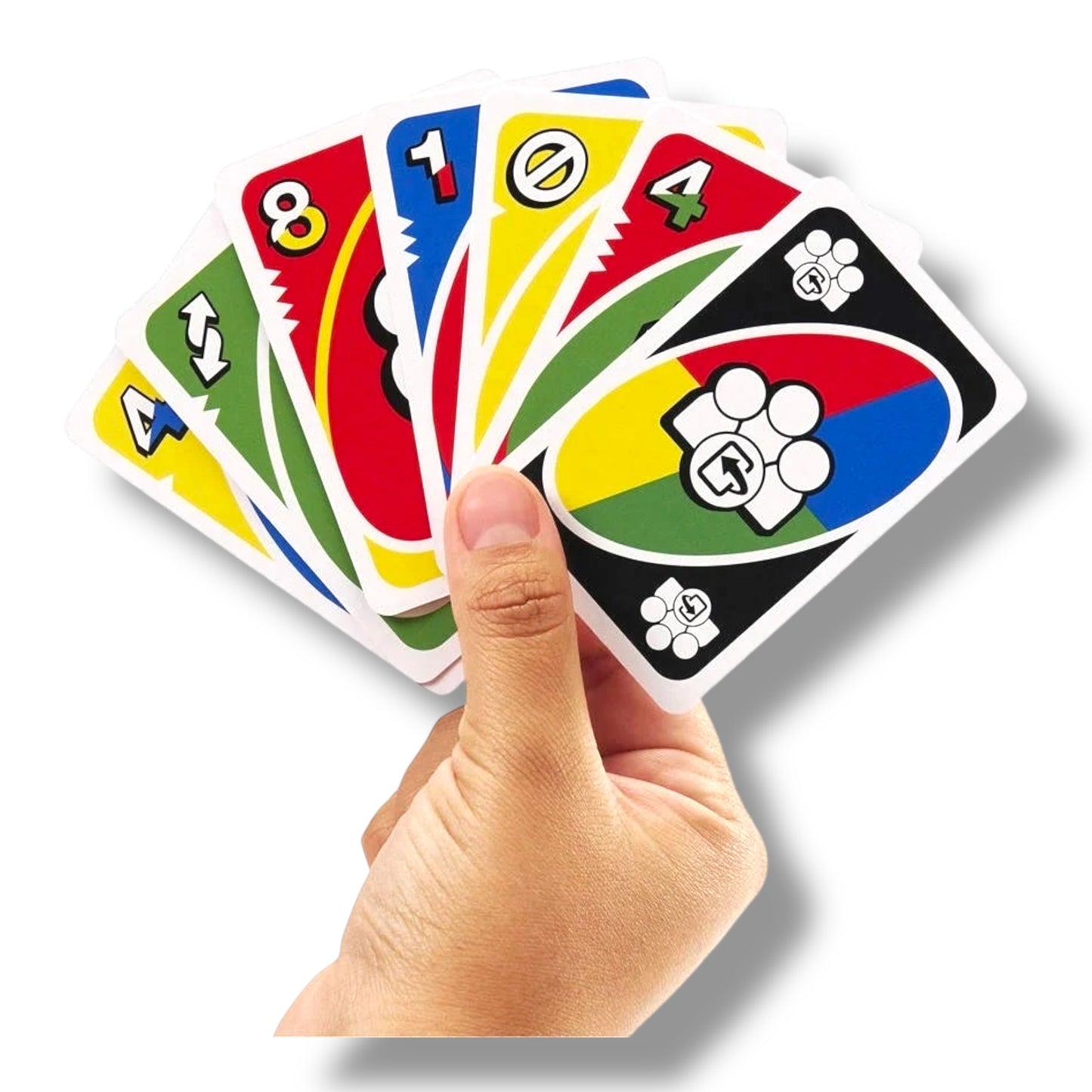 Mattel - KV006 - UNO FLEX - Card Game For Whole Family ( Colourblind Edition)