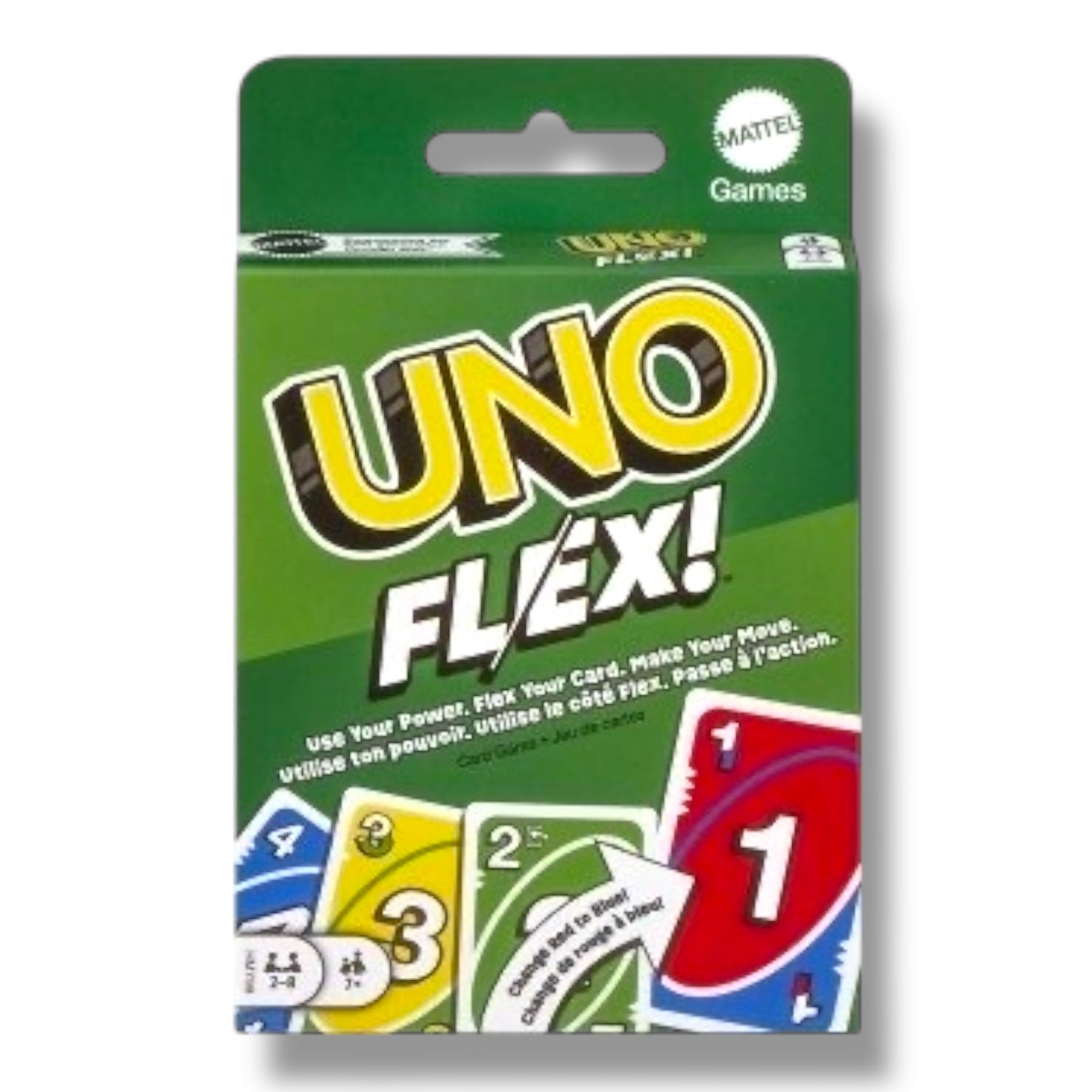 Mattel - KV006 - UNO FLEX - Card Game For Whole Family ( Colourblind Edition)
