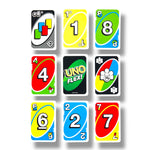 Mattel - KV006 - UNO FLEX - Card Game For Whole Family ( Colourblind Edition)