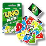 Mattel - KV006 - UNO FLEX - Card Game For Whole Family ( Colourblind Edition)