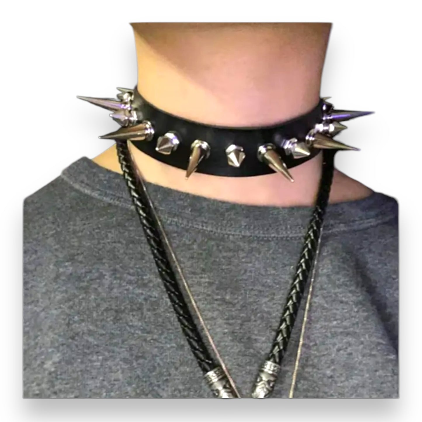 Kinky Pleasure - T158 - Extreme Spiked Choker