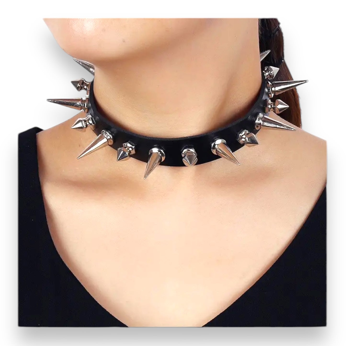 Kinky Pleasure - T158 - Extreme Spiked Choker